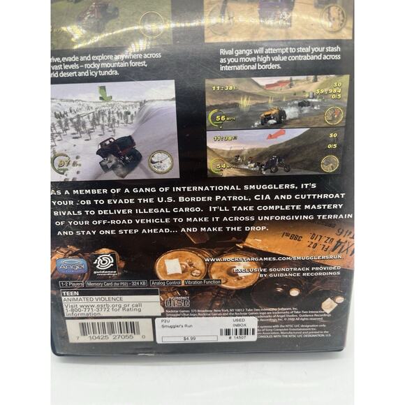 Smuggler's Run (Sony PlayStation 2 PS2) | CIB | Tested & Works! - Picture 9 of 10